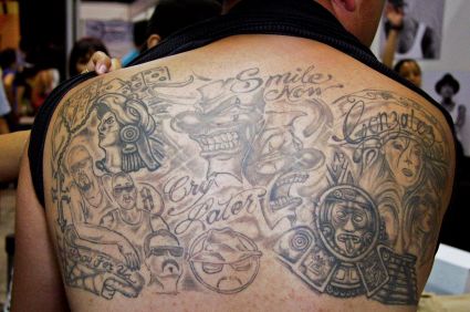 Convention Tattoo On Back